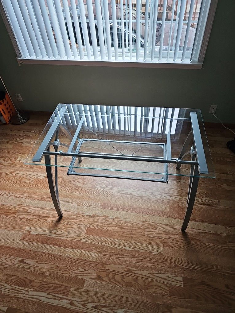 Glass Office Desk