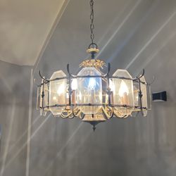 ANTIQUE CHANDELIER 