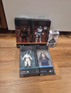 Star Wars The Black Series Hasbro figures, NEW!