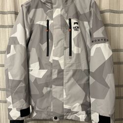Montec Women’s Insulated Ski/Snowboard Jacket (Snow Camo-Medium)