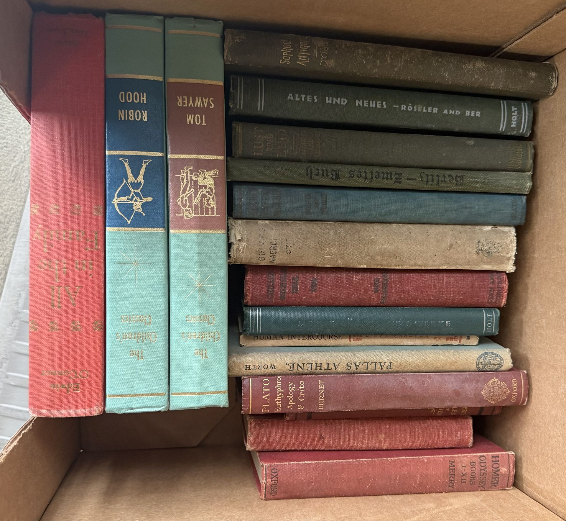Assorted Vintage Books