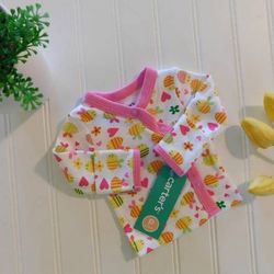 NWT Carter's Baby Girls PREEMIE Bees Hearts Side Snap Shirt Mitts