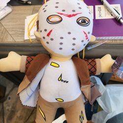 Halloween Friday y the 13th jason voorhees plush doll toy factory 