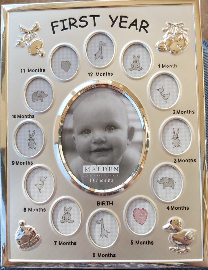 Baby's First Year. Picture Frame