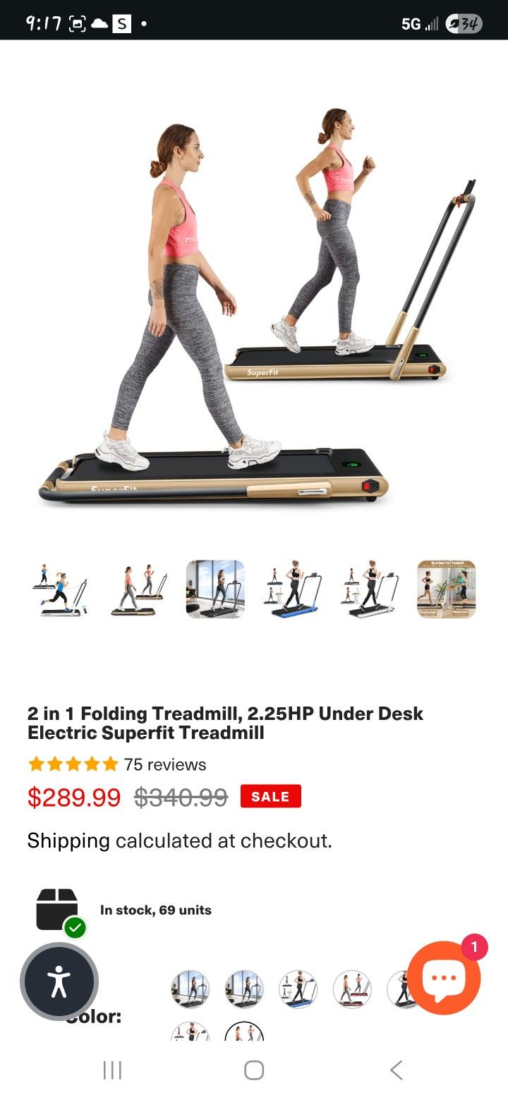 Treadmill Superfit Brand Equipment Blue Tooth Loud Speakerscan Drop Off