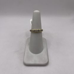 14kt Gold Diamond Engagement Style Band