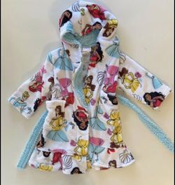 2T Disney Princess Fleece Robe 