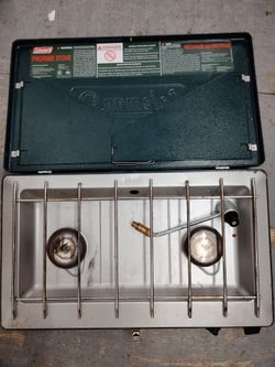 Coleman Classic 2-burner propane camp stove,