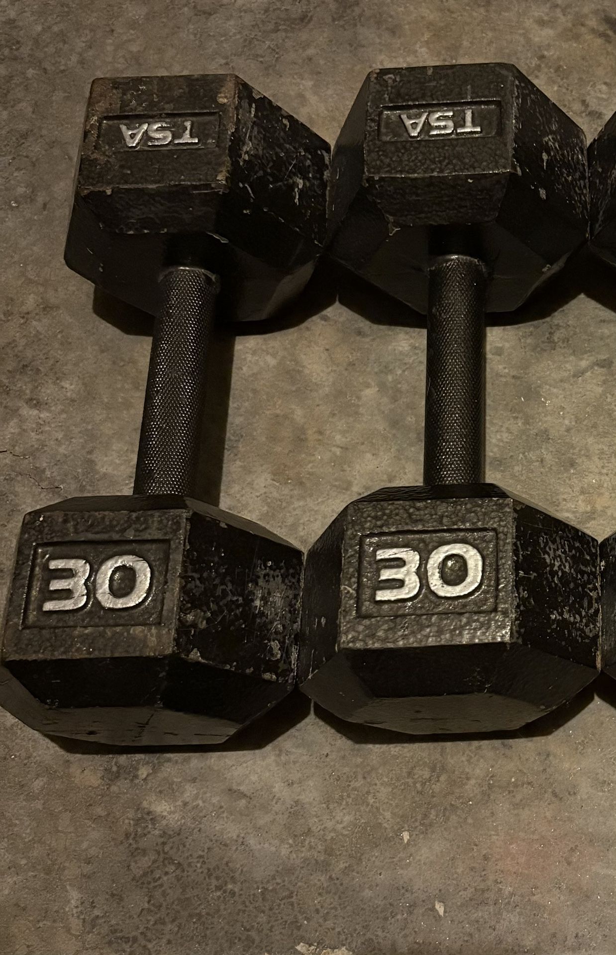 Pair Of 30lb Dumbbells