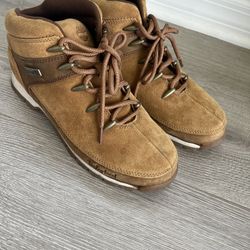 Timberland Men's Sprint Mid Hiker Rust Suede Leather Boots   Style A2HE3 