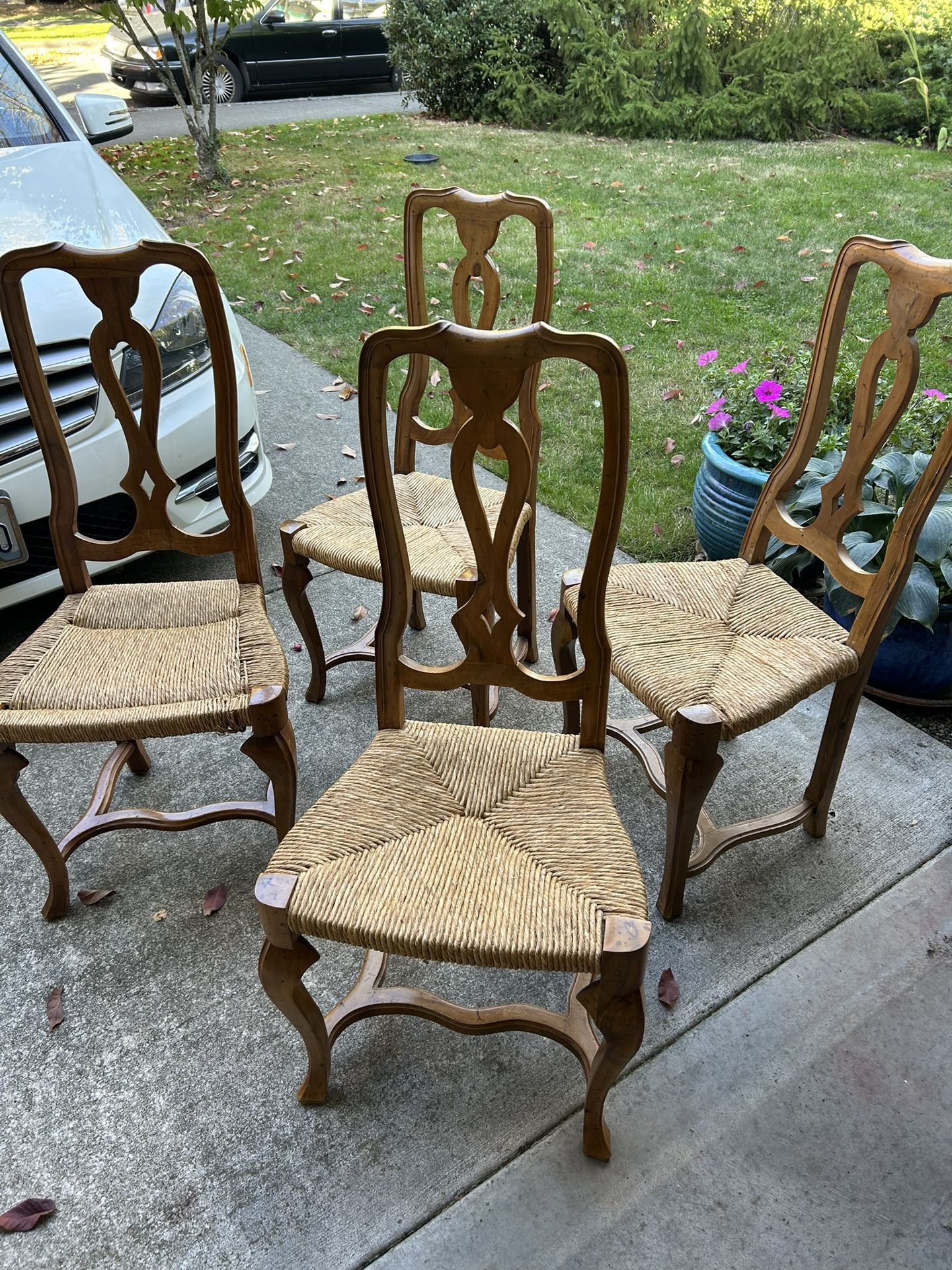 6 French country Style Dining Chairs 