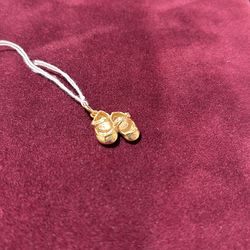 James Avery Gold Baby shoes