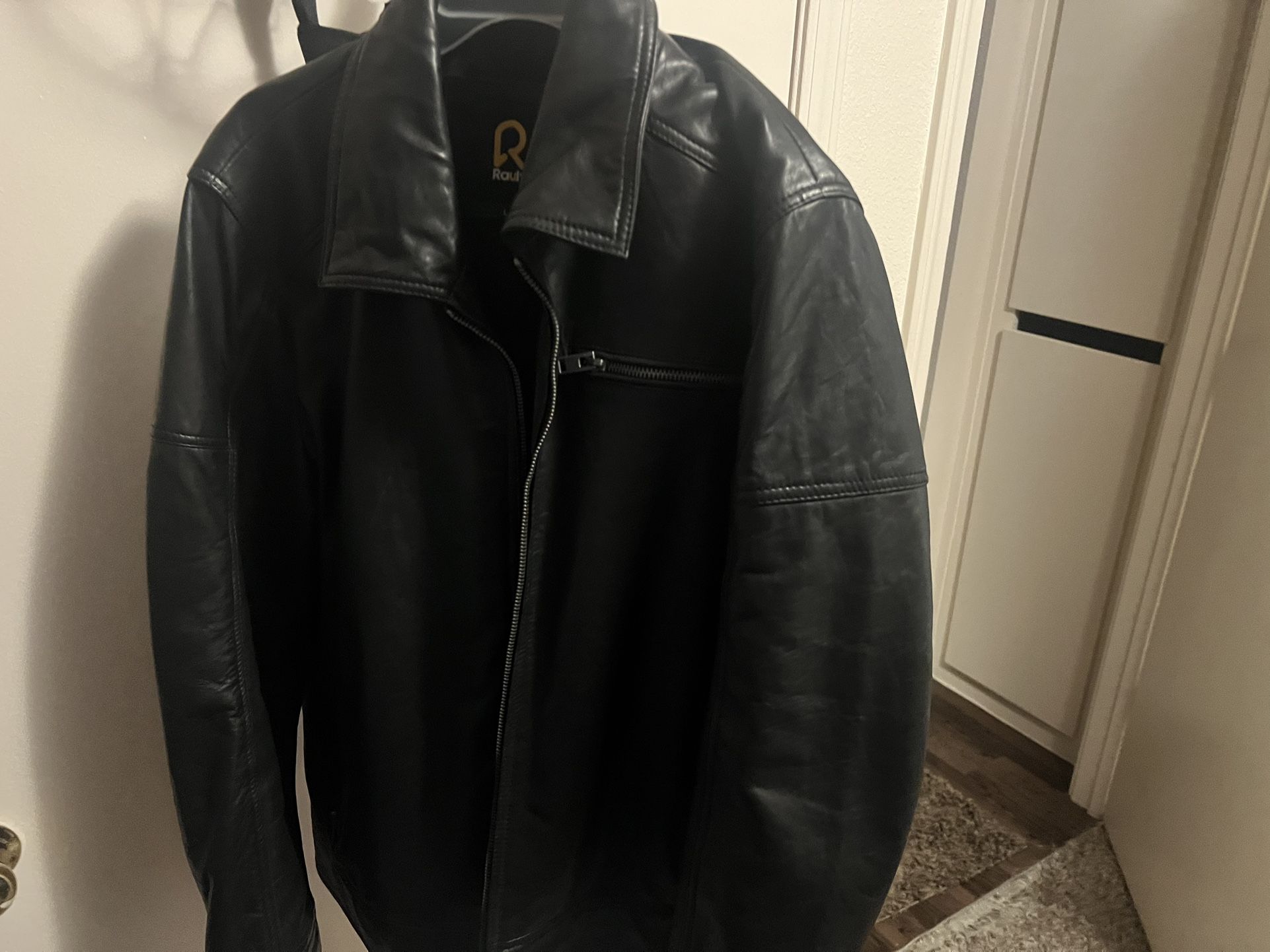 Large New lather jacket
