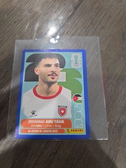 Panini FIFA Mohannad Abu Taha Sticker Card