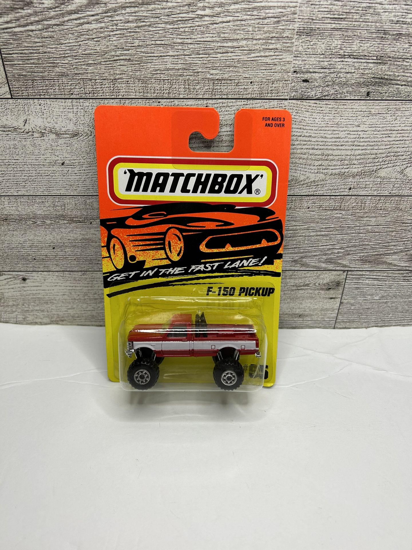 Vintage Matchbox Red ‘1995 Ford F - 150 Pickup Truck • Die Cast Metal • Made in Thailand