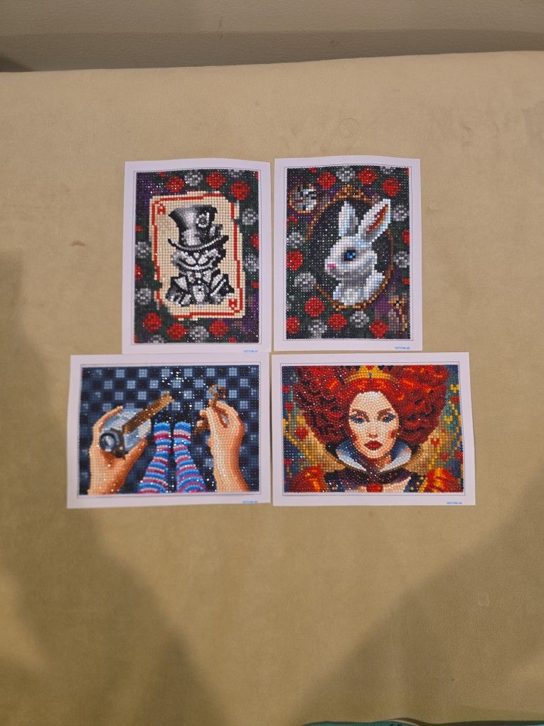Alice In Wonderland Diamond Art Set