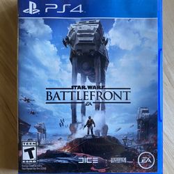 PS4 Starwars Battlefront Game