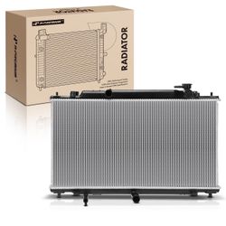 A-Premium Engine Coolant Radiator Assembly Compatible With Mazda 6 2014 2015 2016 2017 2018 2019 2020, Naturally Aspirated