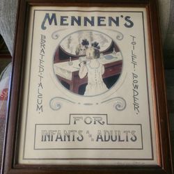 Hand Drawn Advertisement From The Early 1900s By Ethel Strout. Signed