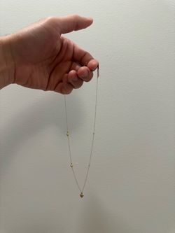 Cadena de oro de 10K.