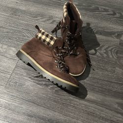 Brown Hiking Boots