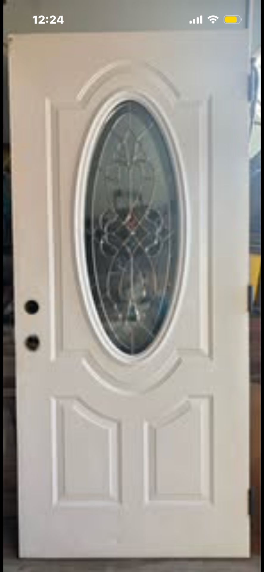 Left Swing Exterior Door 36” X 80”