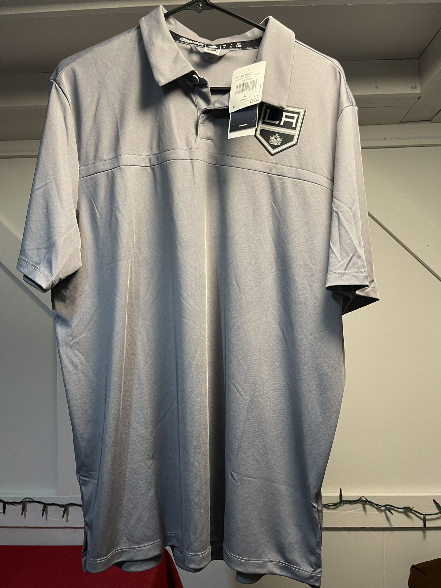 LA Kings Adidas Polo New Large 