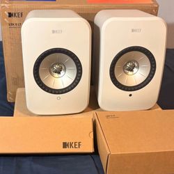 KEF LSX II LT Wireless Hi-Fi Speakers (New)– Audiophile-Grade Compact Sound System| Premium Audio