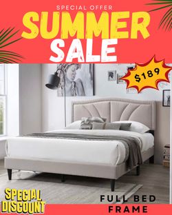 FULL BED FRAME