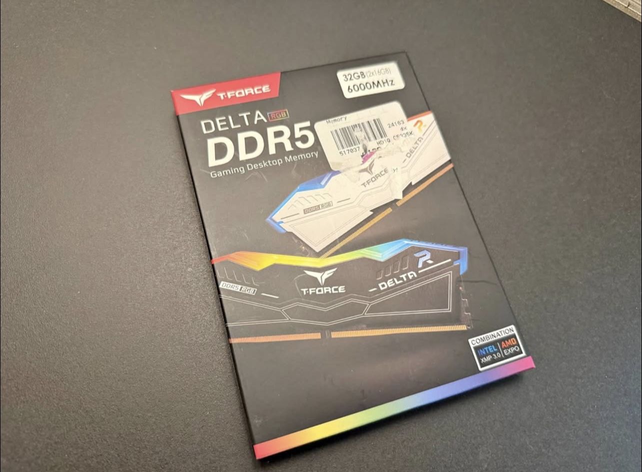 t-force rgb ram 32gb ddr5 6000mhz cl30