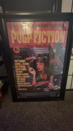 Framed Pulp Fiction Movie Poster (2006 Reprint)