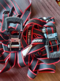 Husky 766 LB Ratchet Tie-Down Straps