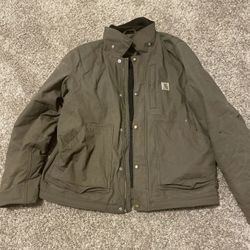Carhartt Brown Jacket Full Swing Work Wear