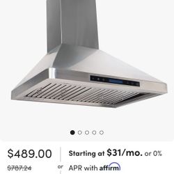 Ps29 Wall Mount Range Hood New