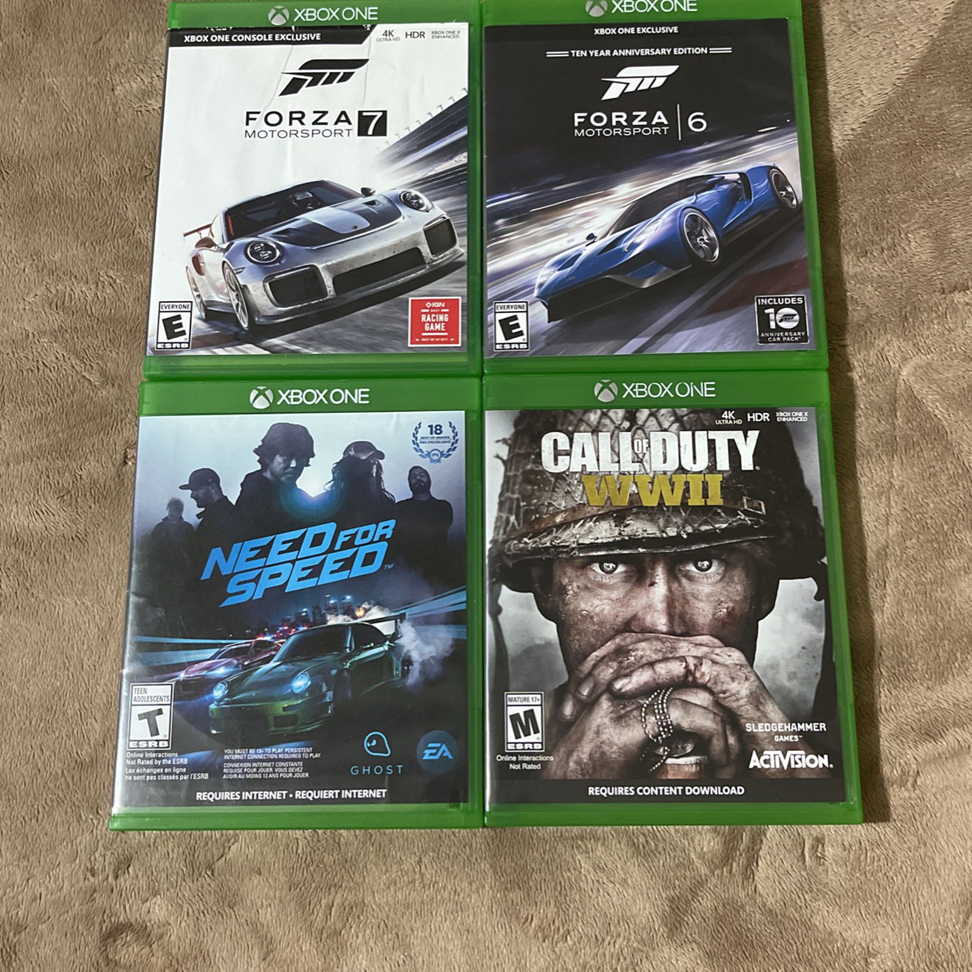 Forza And Call Of Duty