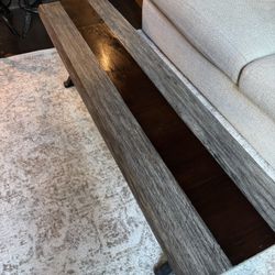 Coffee Table (Wood/Metal)