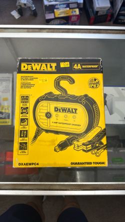 DEWALT waterproof, battery, charger and maintainer