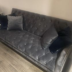 Morden Fort Grey Sofa