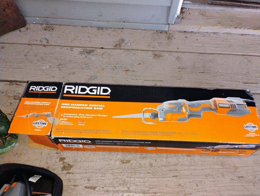 Rigid One Handed Orbital Reciprocating Saw