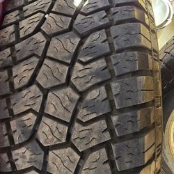 20 Inch Six Hole Rims And Like New Tires