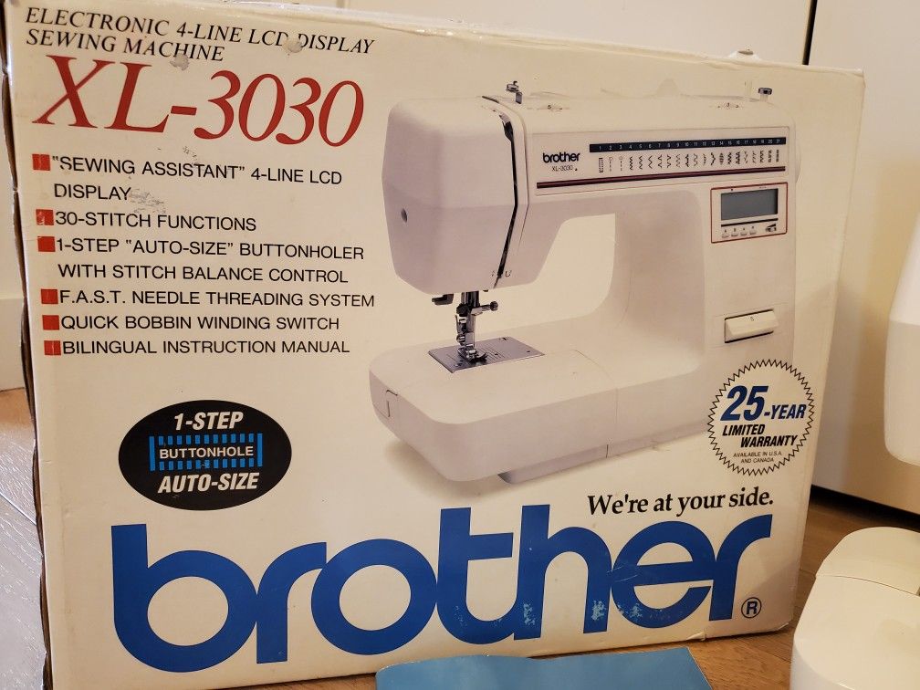 Brother XL3030 Sewing Machine for Sale in Seattle, WA OfferUp
