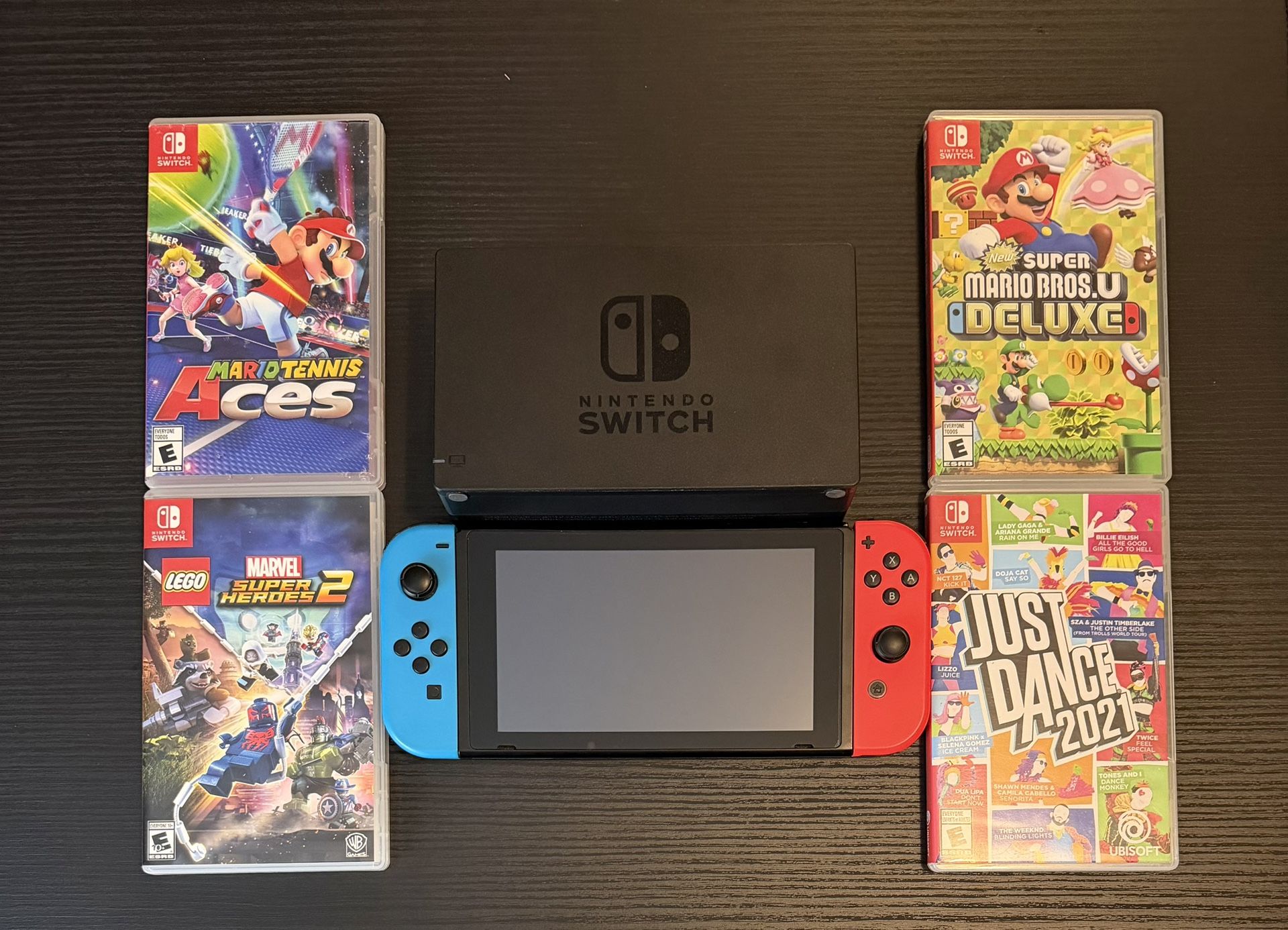 Nintendo Switch + Games