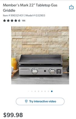 Tabletop Gas Griddle