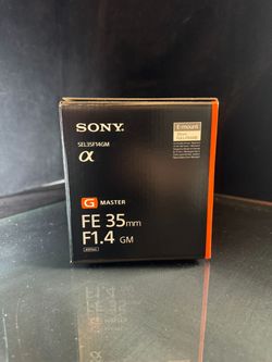 Sony FE 35mm f/1.4 GM Lens