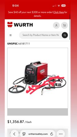 Mig welding machine