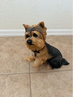 Life Size Yorkshire Terrier Figurine