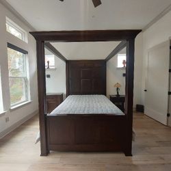 Queen Poster Bed - Solid Wood Amish Furniture
