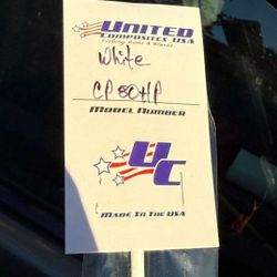 United Composites CP80HP Blanks White