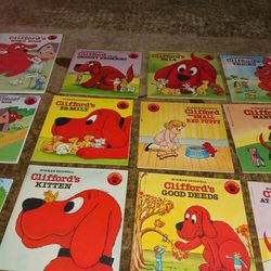 18 CLIFFORD THE BIG RED DOG BOOKS 