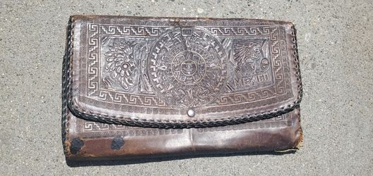Vintage Leather Large Wallet/Purse